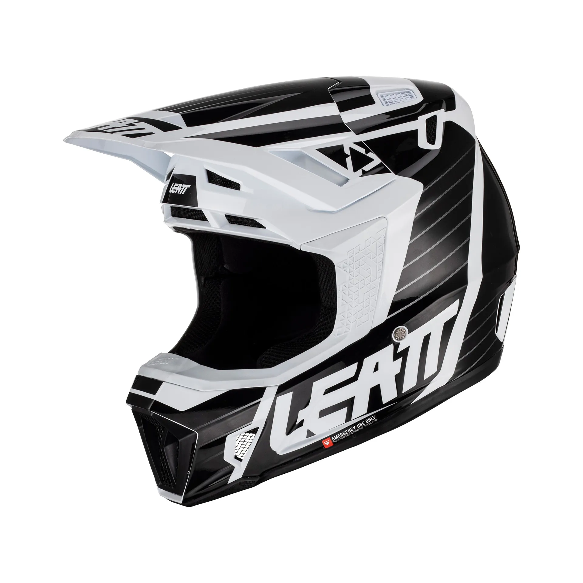 Leatt hjelmkit Moto 7.5 V23 Hvid - Leatt - Motocross Parts