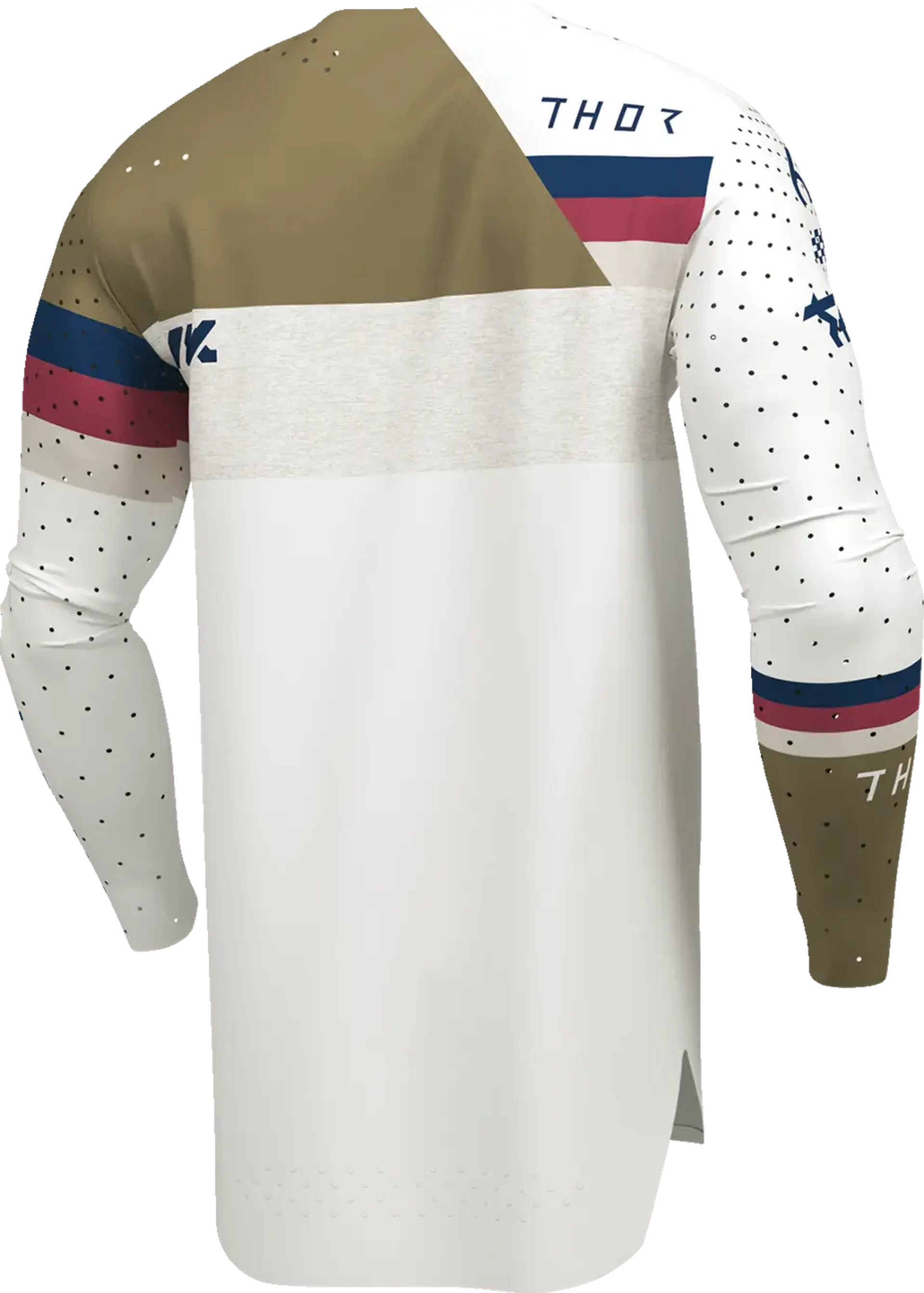 Thor Sportmode League Jersey - Hvid/Kobber - Thor