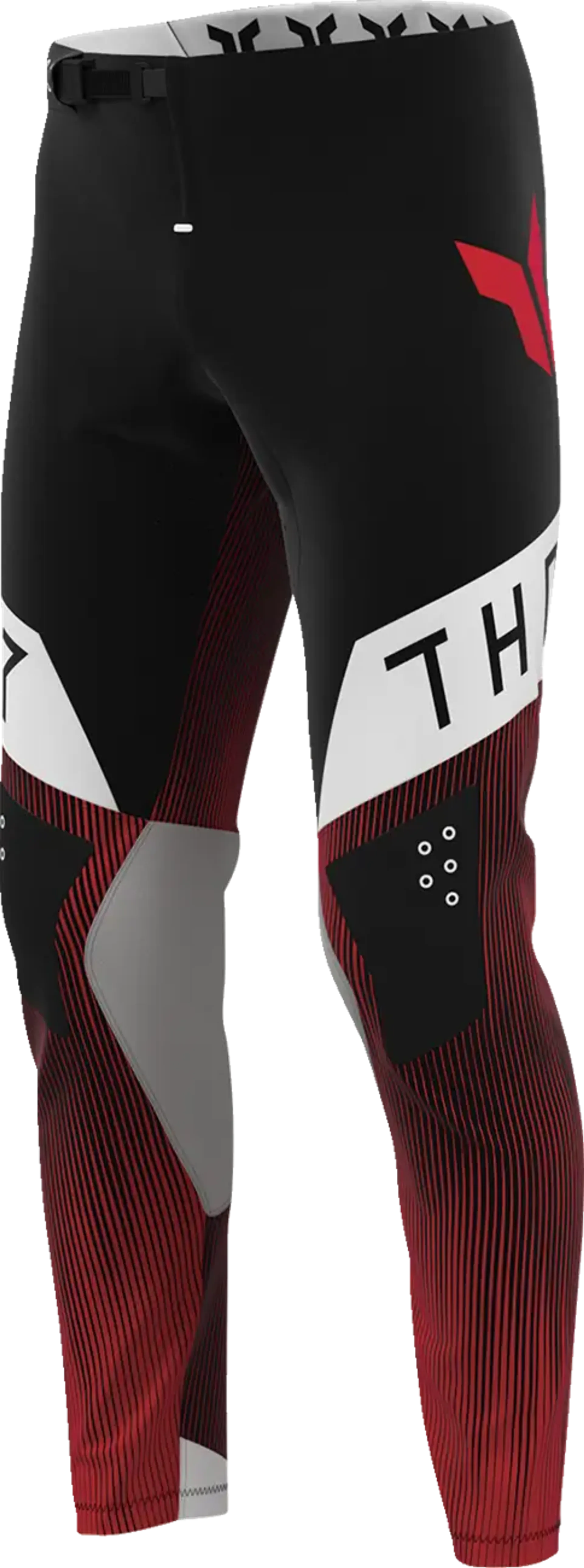 Thor Sportmode Pant - Vanish Black/Red - Thor