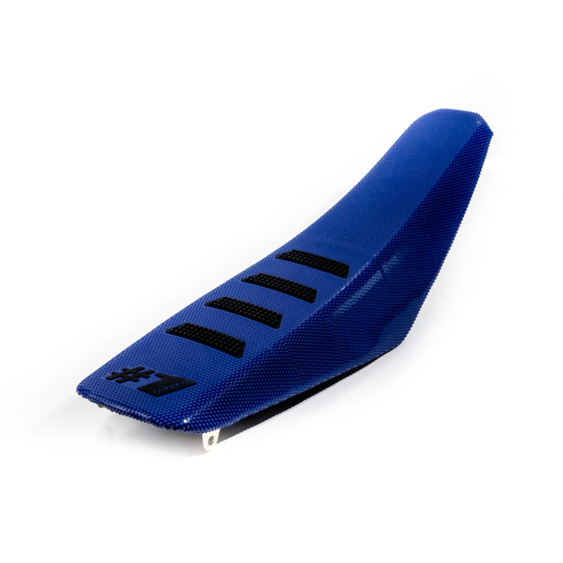 ONEGRIPPER Seat Cover - RIBBED - Blue/Black - OneGripper - Motocross Parts