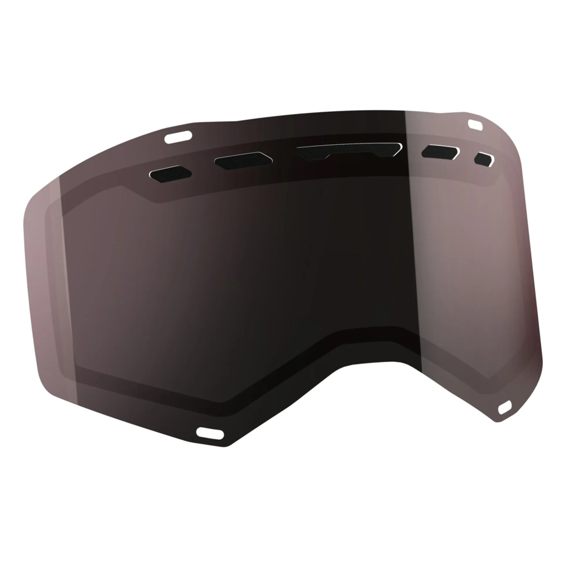 Scott SMB glas Prospect DL ACS Amplifier sølv krom - Scott - Motocross Parts