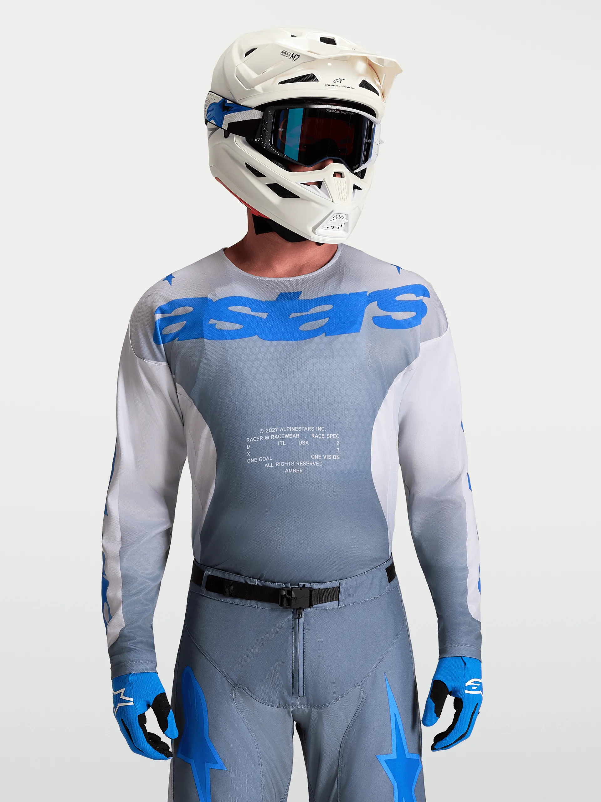Alpinestars 2027 Racer Amber Jersey - Alpinestars - Motocross Parts