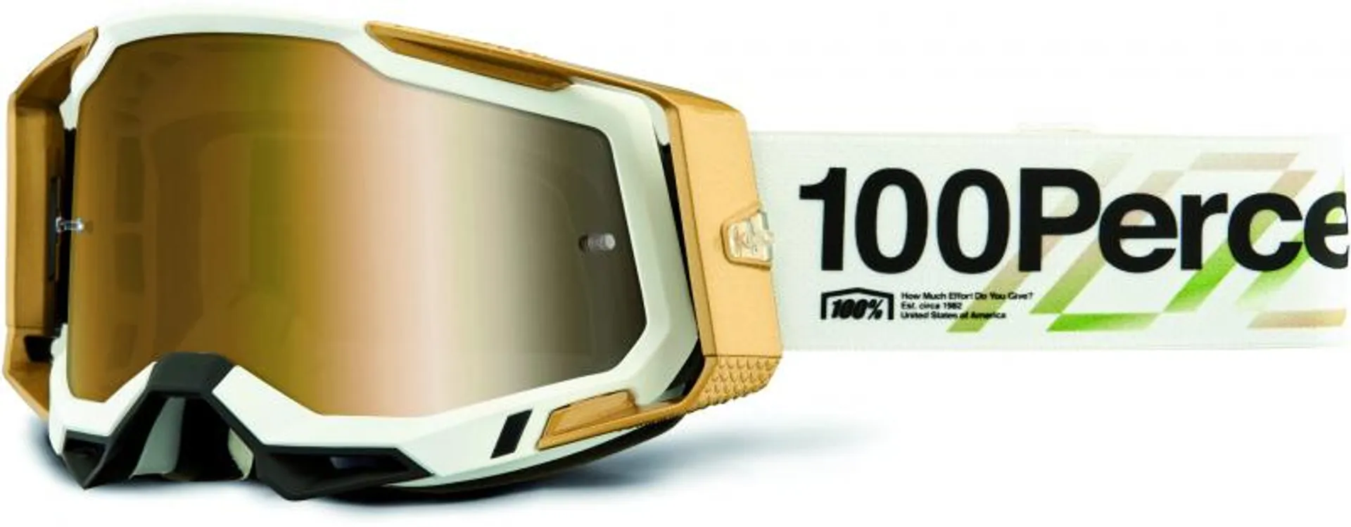 100% Racecraft 2 Succession / MIRROR TRUE GOLD LENS - 100% - Motocross Parts