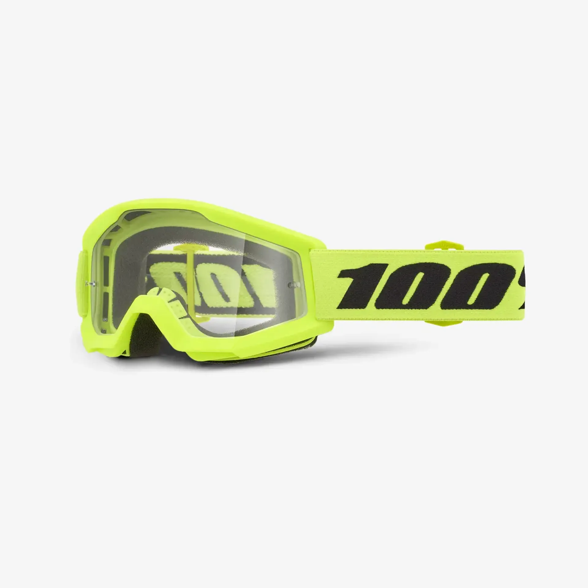 100 % Strata Mini-briller, gule / klare - 100% - Motocross Parts
