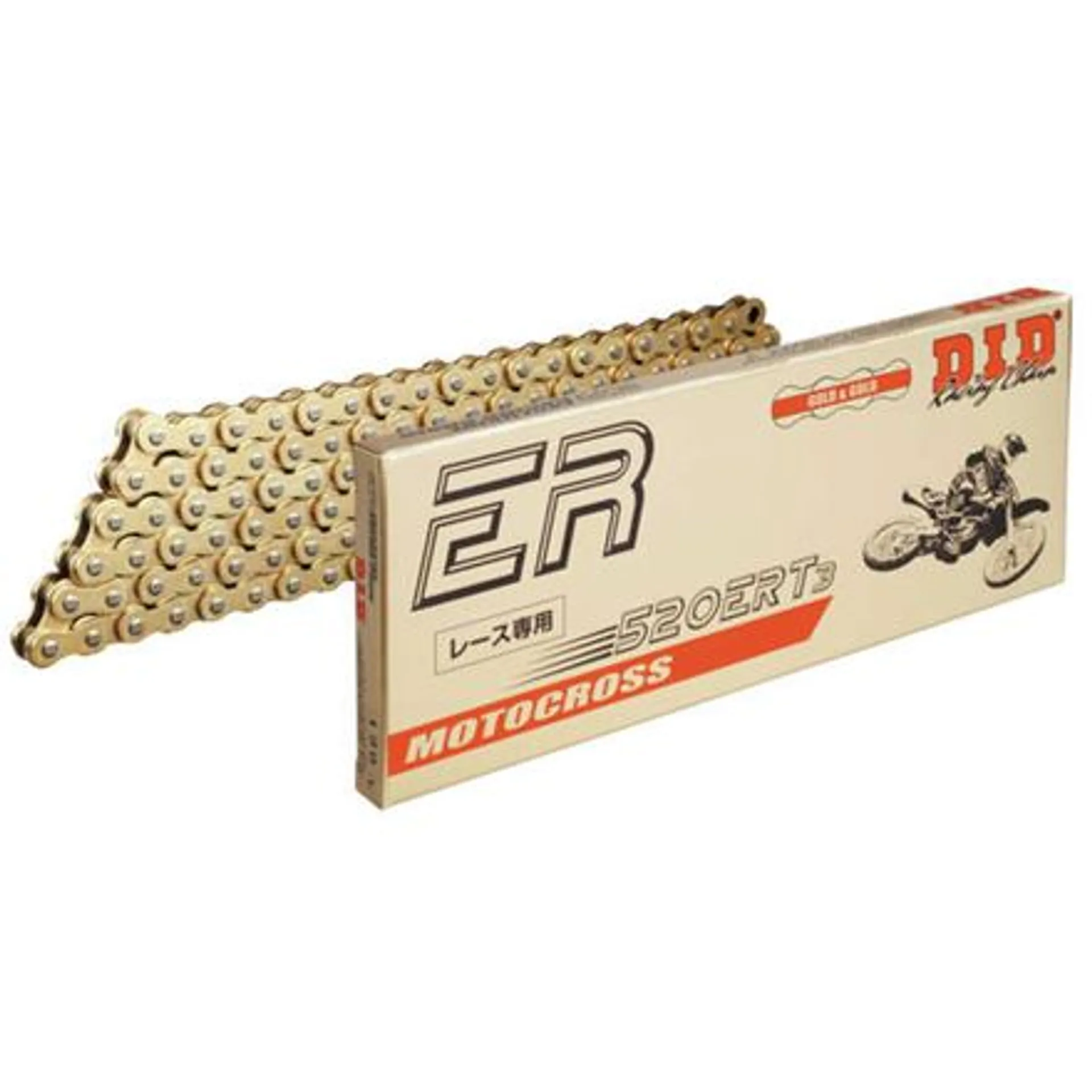 D.I.D 520ERT3 G&G Chain+Connecting link (RJ) - D.I.D - Motocross Parts