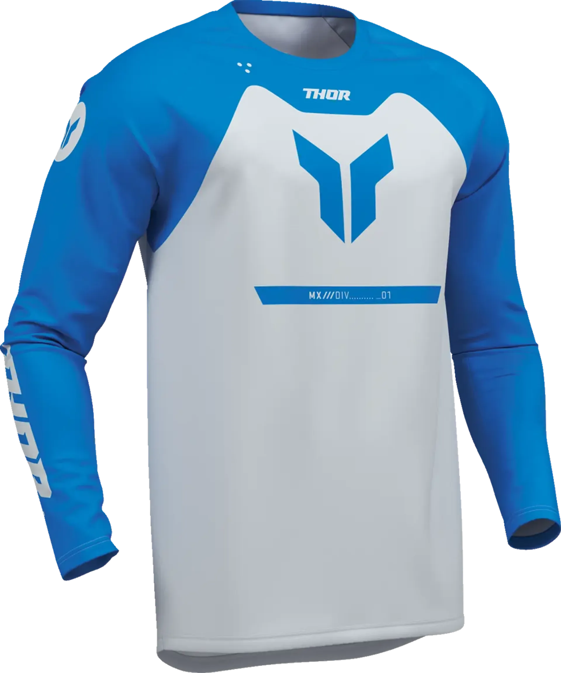 Thor Ridemode Menace Jersey - Blå - Thor - Motocross Parts