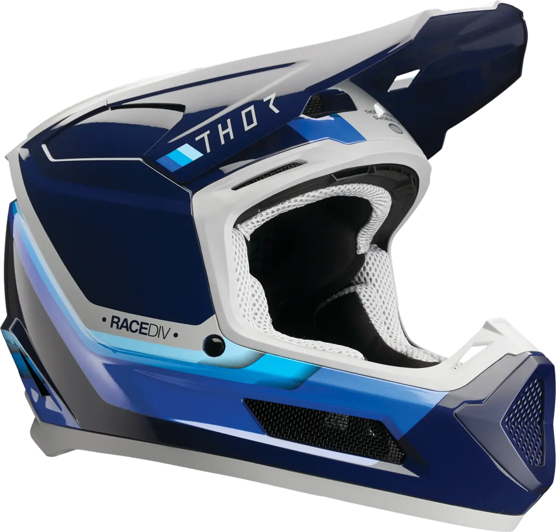 Thor Youth fleet Helmet - defy blue/gray - Thor - Motocross Parts