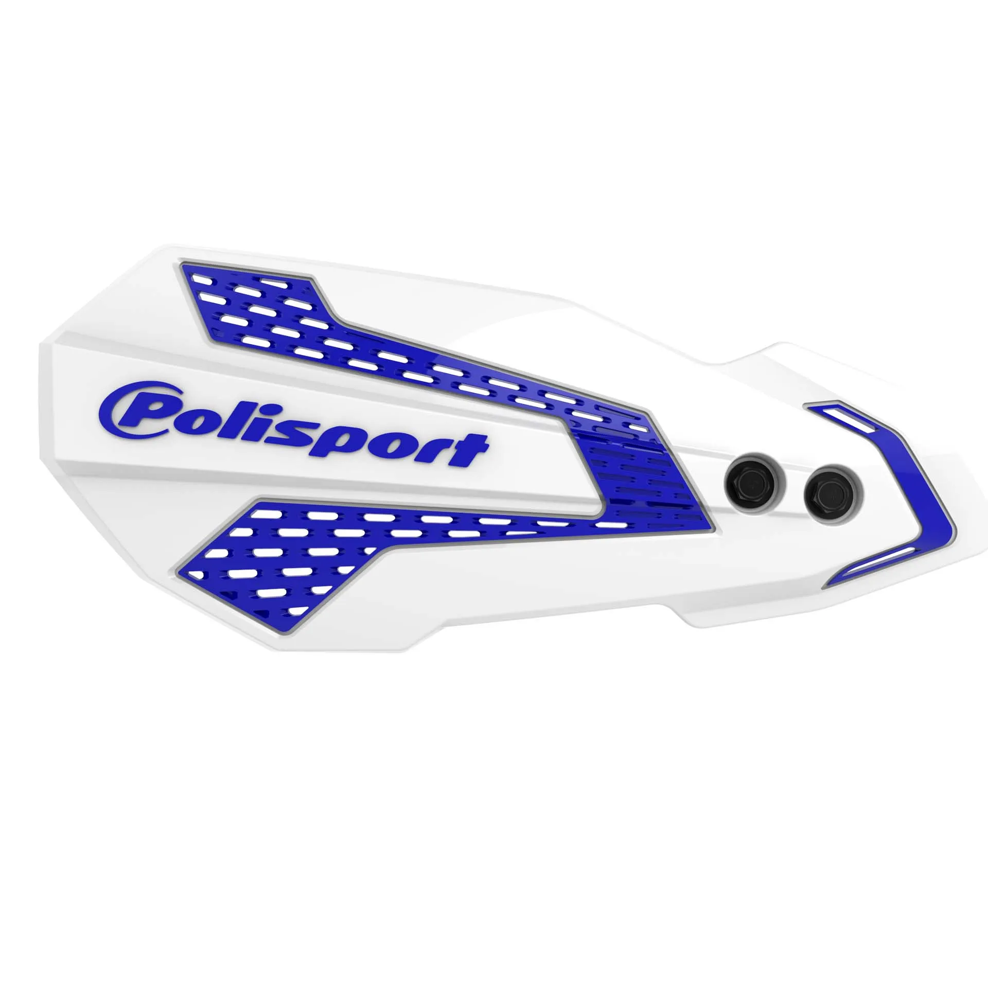 Polisport MX Flow handguard YZ/YZF/WR 08-21 WHITE/BLUE YAM95 (16) - Polisport - Motocross Parts