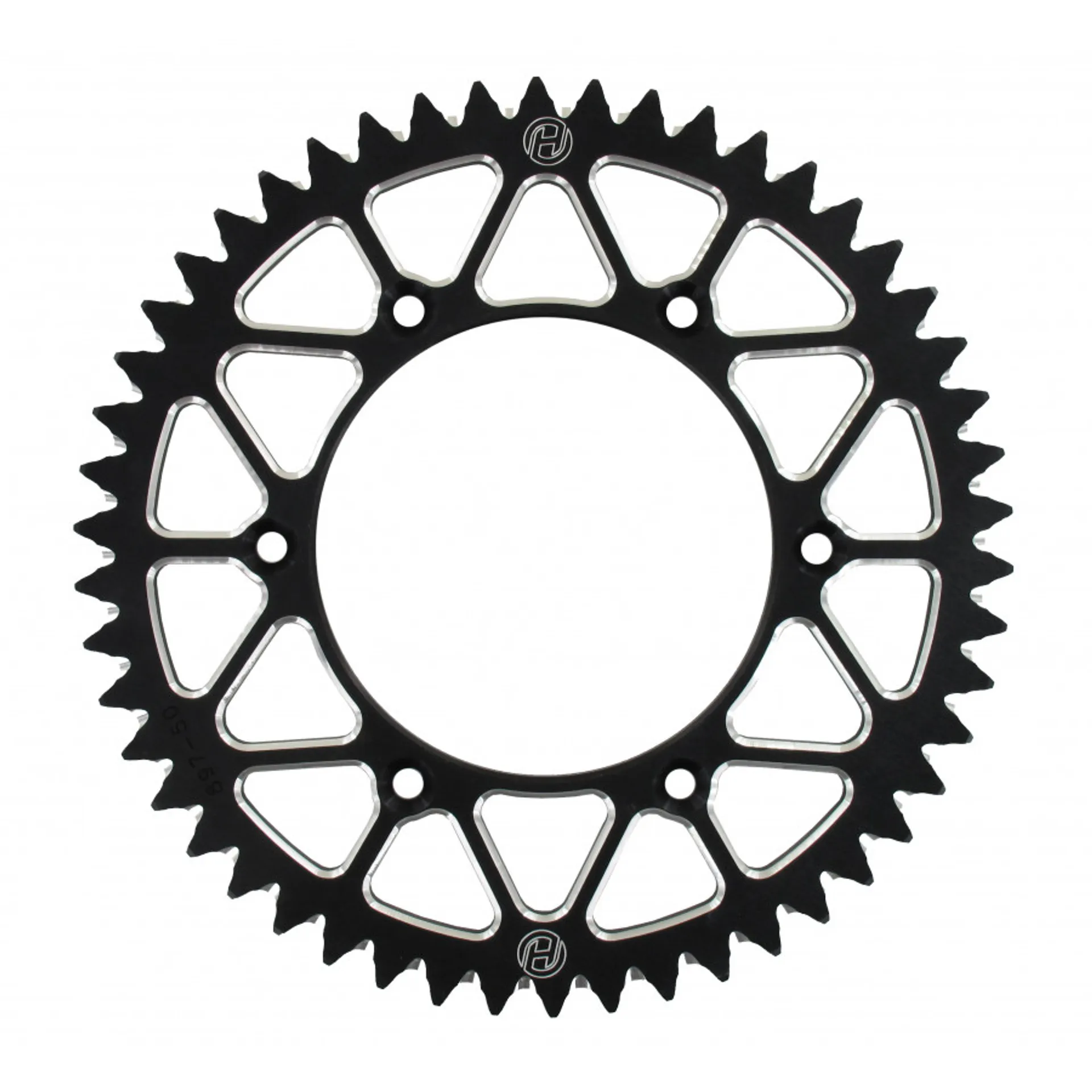 Holeshot bagtandhjul alu sort – YZ85 51t - Holeshot - Motocross Parts