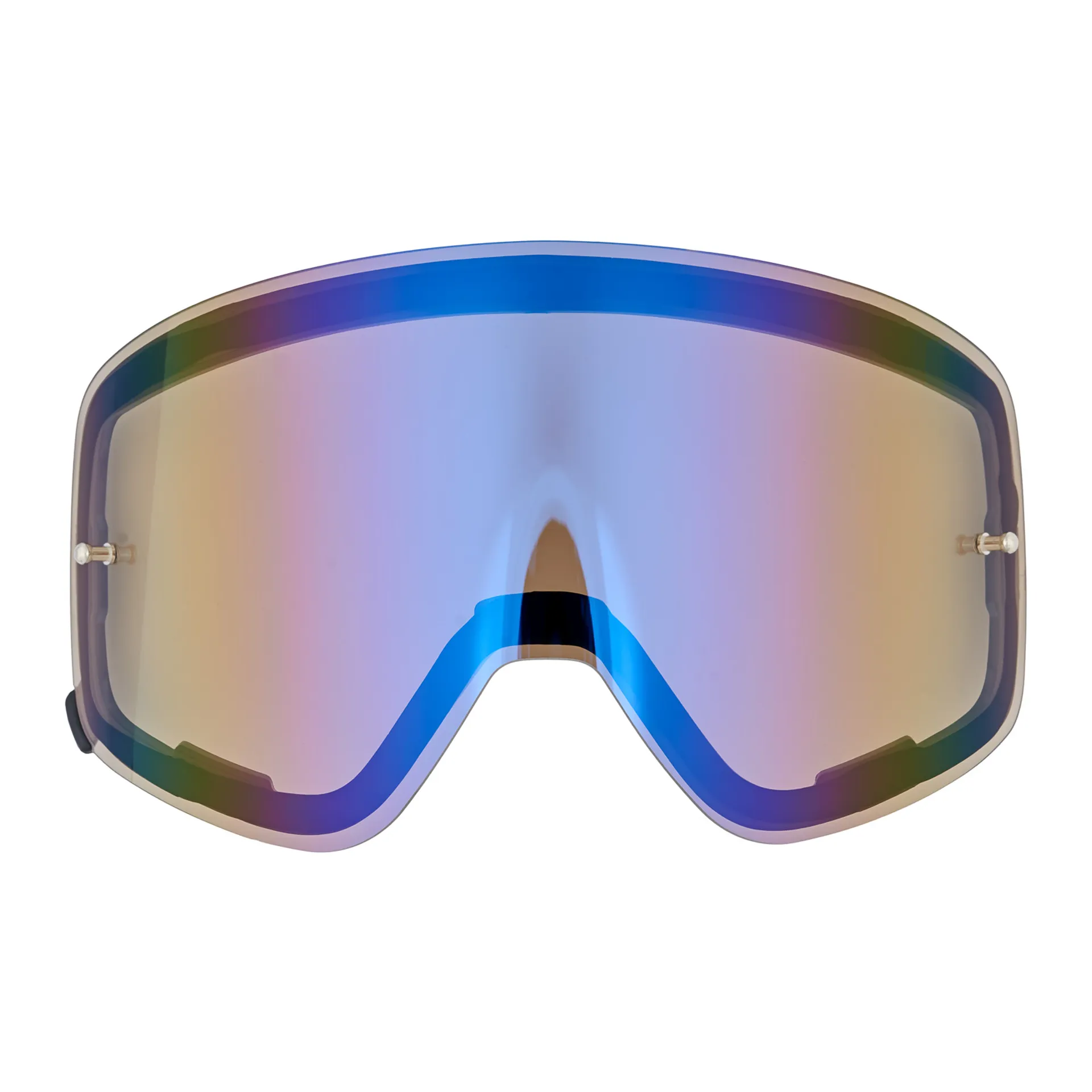 AMOQ Vision MX enkeltglas - blåt spejl - AMOQ - Motocross Parts