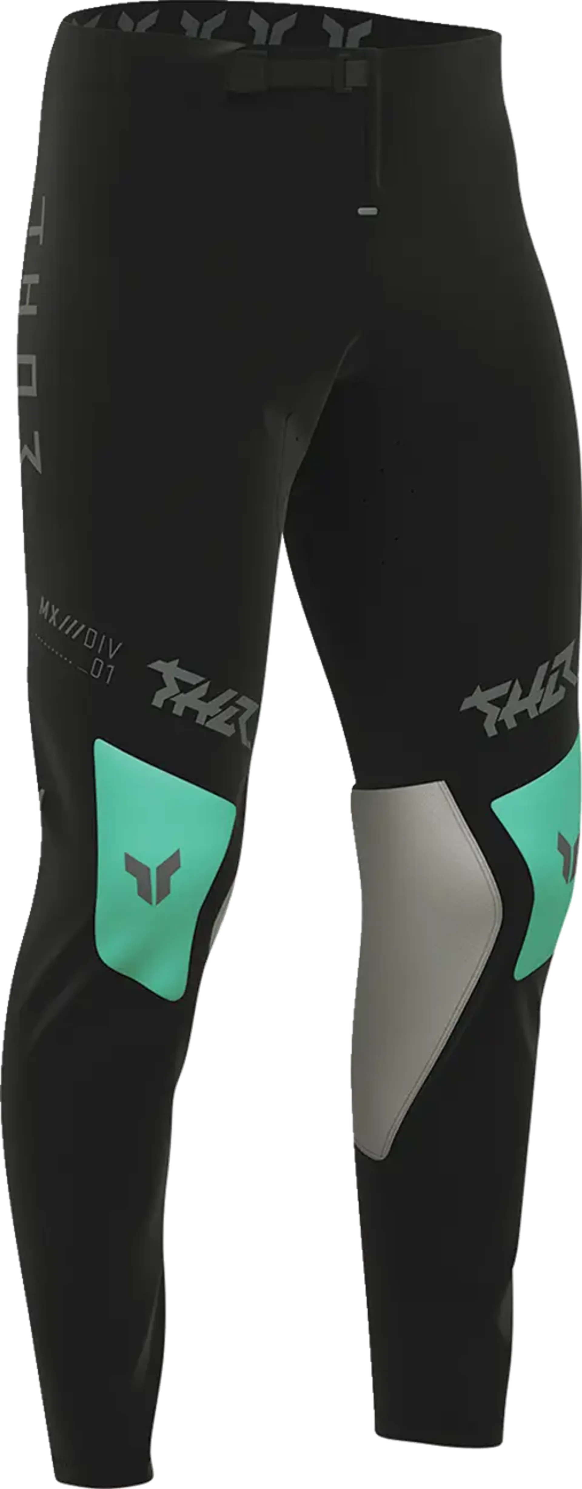 Thor Sportmode Pant - Mind Control Charcoal/Black - Thor