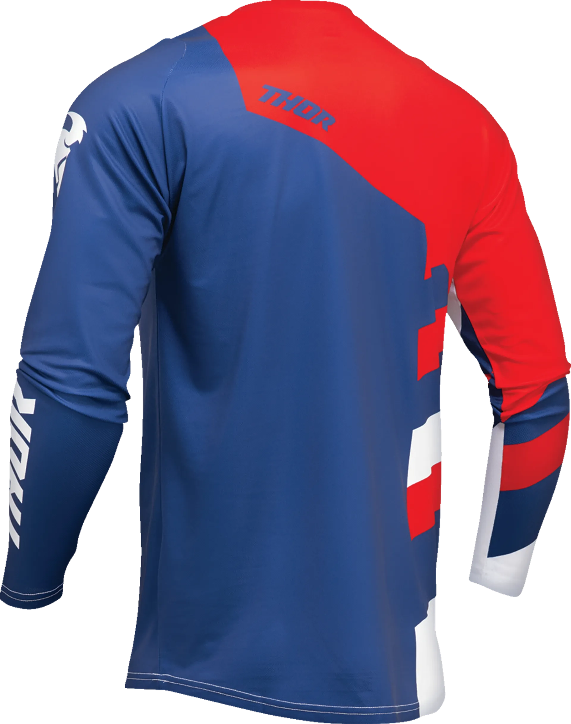 Thor Youth trøje - Sector checker navy/red - Thor