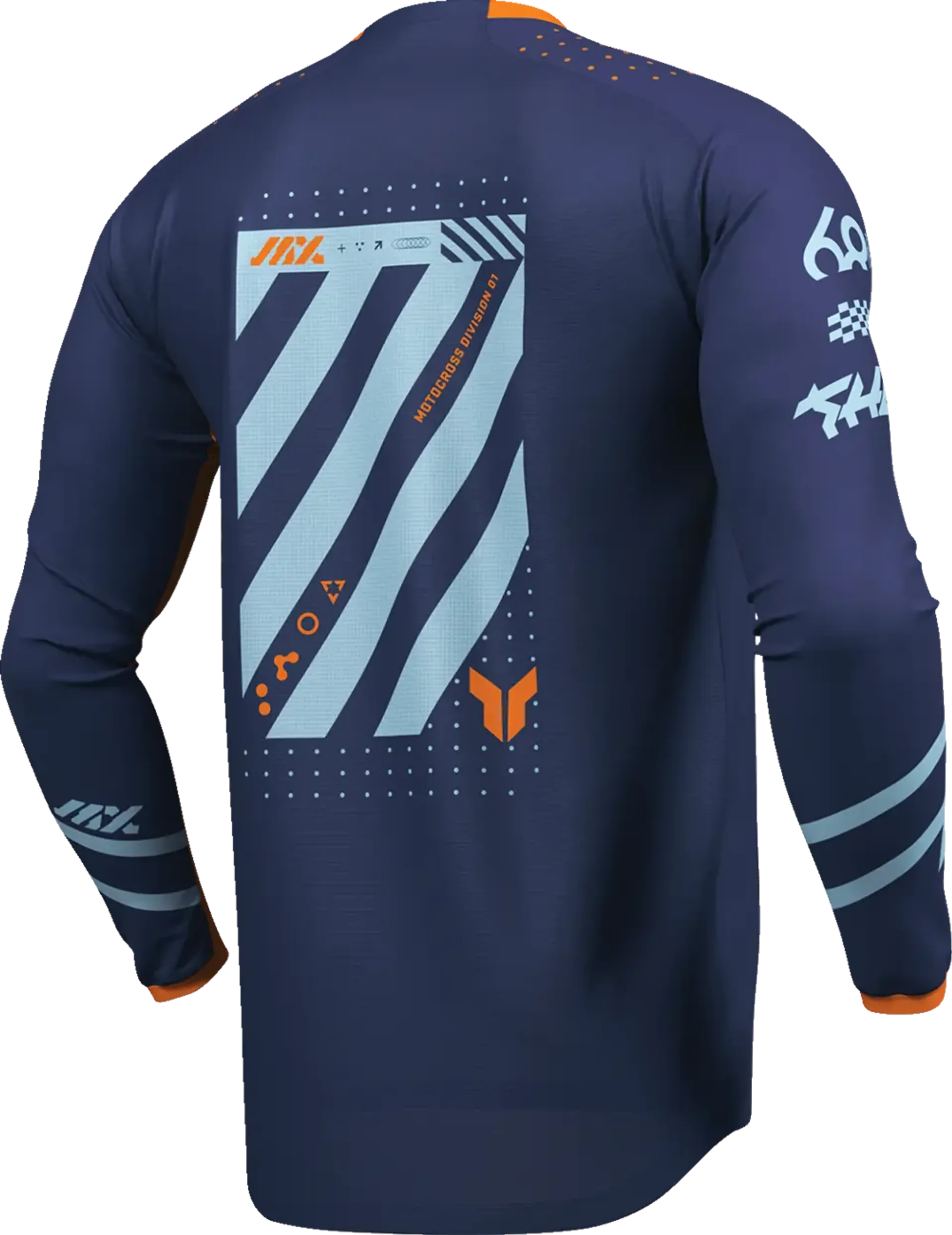 Thor Launchmode Jersey - Futura Navy/Orange - Thor