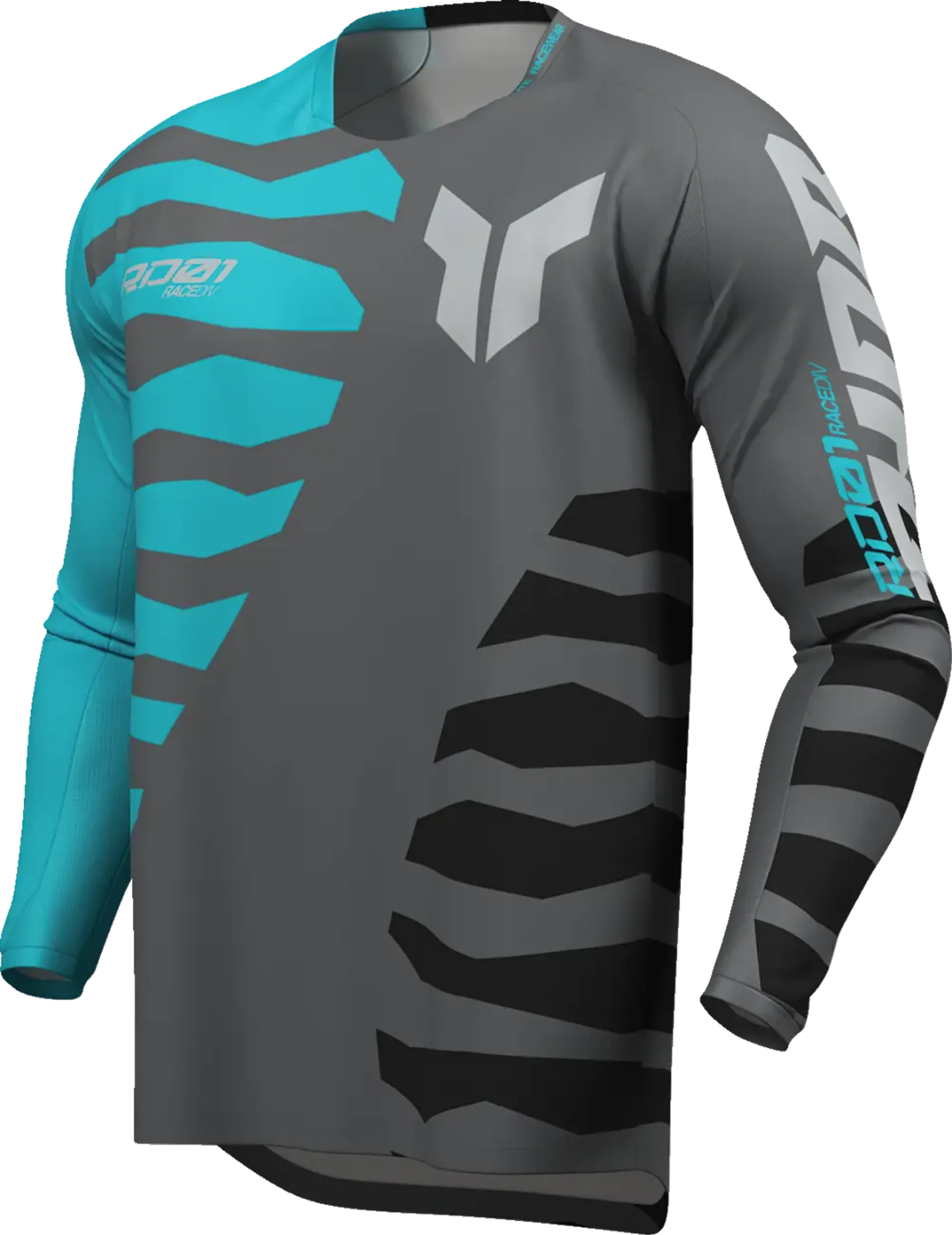 Thor Launchmode Jersey - Shredder Charcoal/Aqua - Thor