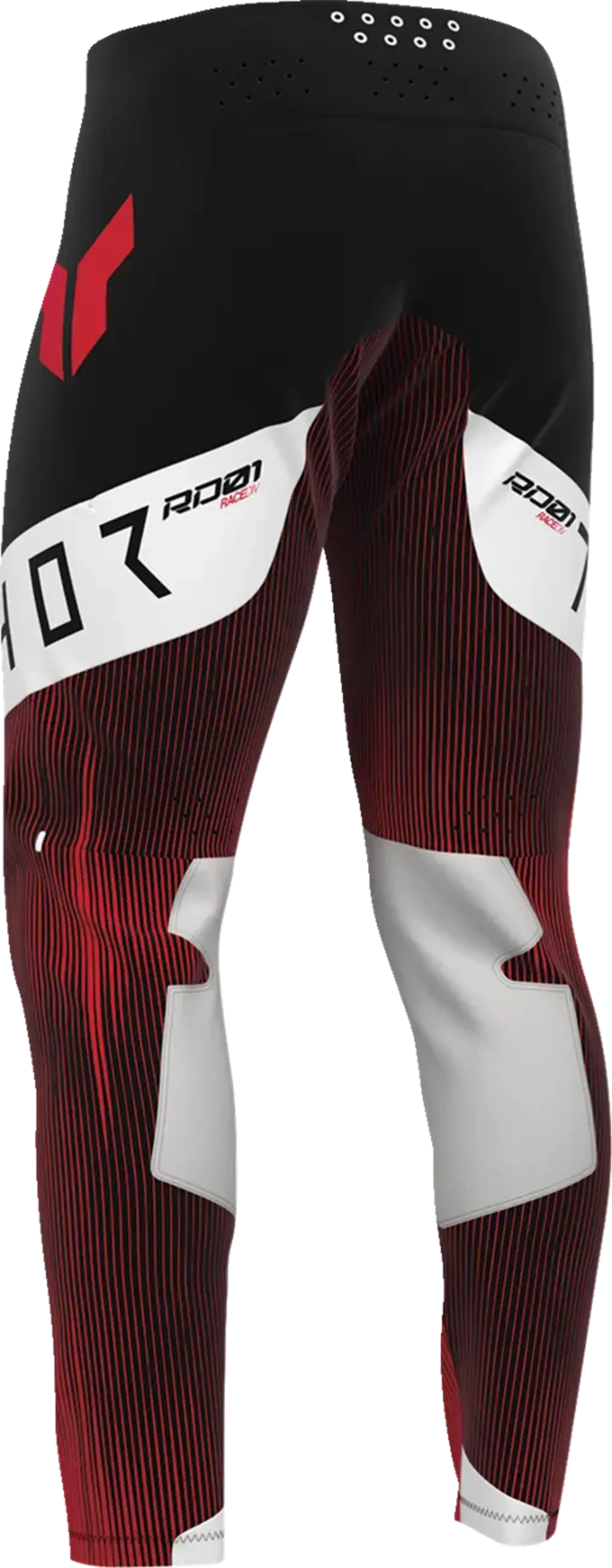 Thor Sportmode Pant - Vanish Black/Red - Thor